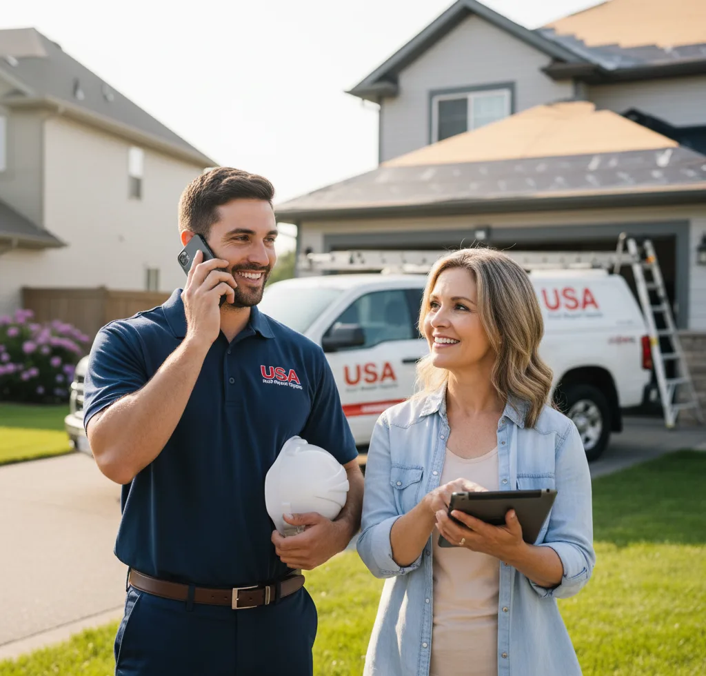 USA Roof Repair Experts customer support in Buellton